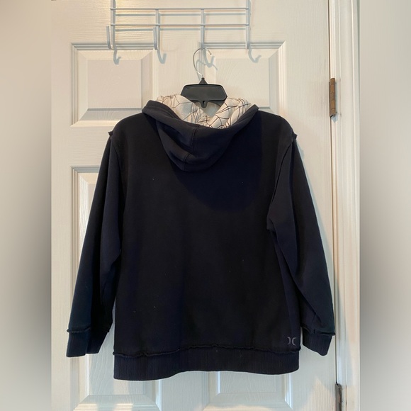 HURLEY BOYS REVERSIBLE ZIP-FRONT SWEATSHIRT, SIZE 10-12 - Picture 3 of 5